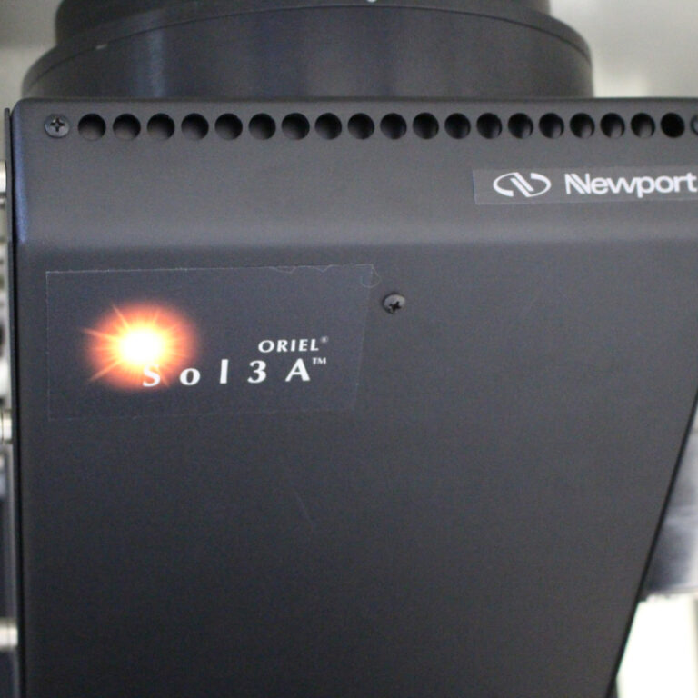 Mesure d’efficacité photovoltaïque – NEWPORT Oriel® Sol3A™