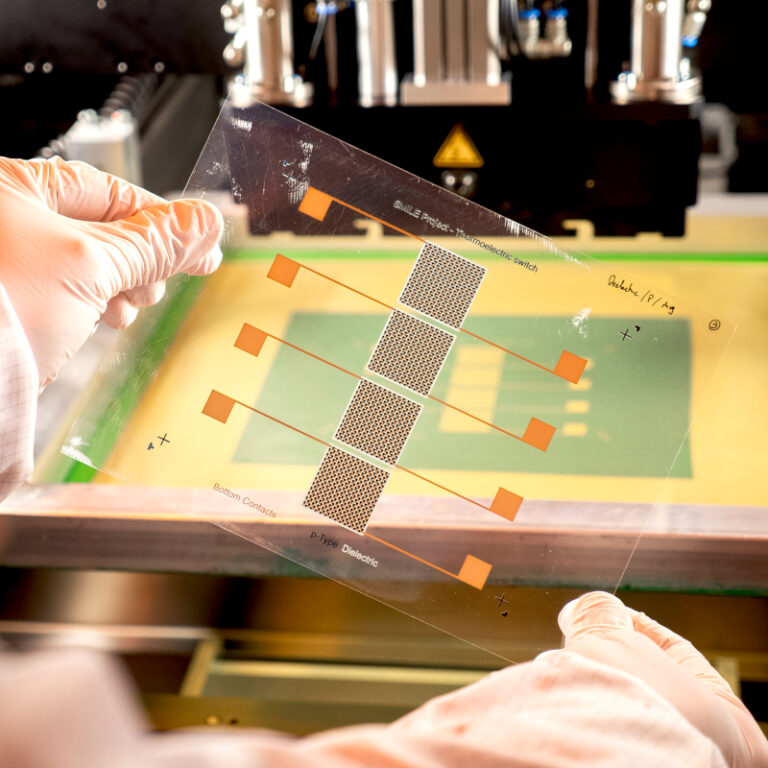 Substrat flexible - Screen printing – Sérigraphie & Stencil – EKRA X5